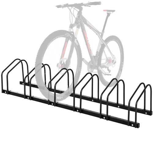 Homcom bike parking rack - bike,