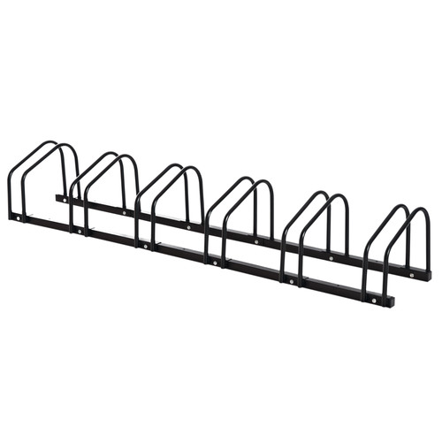 Homcom bike parking rack - bike,