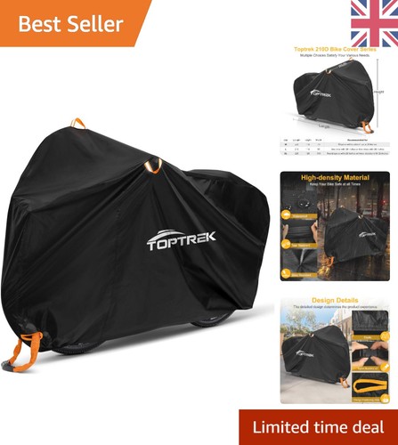 Toptrek bike cover 210d - bike,